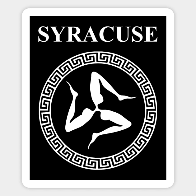 Syracuse Ancient Greek City-State Symbol Magnet by AgemaApparel